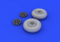 Eduard 648098 1/48 Набор дополнений Spitfire wheels - 5 spoke