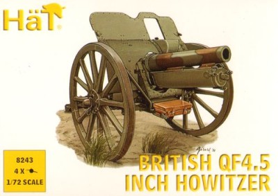 HAT 8243 British (WWI) Q45 Howitzer 1/72