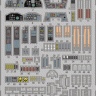 Eduard FE577 1/48 Цветное фототравление для F-5F S. A.