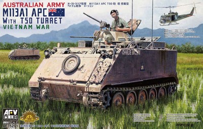 AFV Club AF35291 Australian army M113A1 APC with T50 turret Vietnam war 1/35