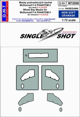 Q-M-T M72008 1/72 Mask F-4J, S, C, D (HAS)