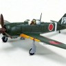Aoshima 65709 Истребитель Ki-100-I TYPE 5 MODEL 1 OTSU c фигуркой пилота 1/72