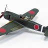Aoshima 65709 Истребитель Ki-100-I TYPE 5 MODEL 1 OTSU c фигуркой пилота 1/72