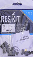 Reskit RS72-0118 B-57 Canberra type 2 wheels set (ITAL) 1/72