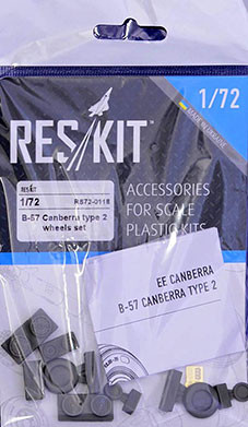 Reskit RS72-0118 B-57 Canberra type 2 wheels set (ITAL) 1/72