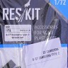 Reskit RS72-0118 B-57 Canberra type 2 wheels set (ITAL) 1/72