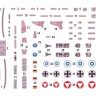 Miniwing Plastic MINI350 Fouga CM.170 MAGISTER 2 kits, Austria, German Navy and Finland decals versions, BOXED 1/144