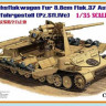 Bronco CB35174 Versuchsflakwagen 8.8cm Flak 37 1/35