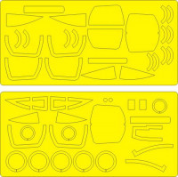 New Ware NWA-M0216 1/48 Mask F-105D Thunderchief EXPERT (HOBBYB)