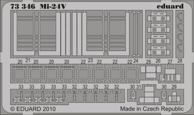 Eduard 73346 Mi-24V Hind S.A. HBS