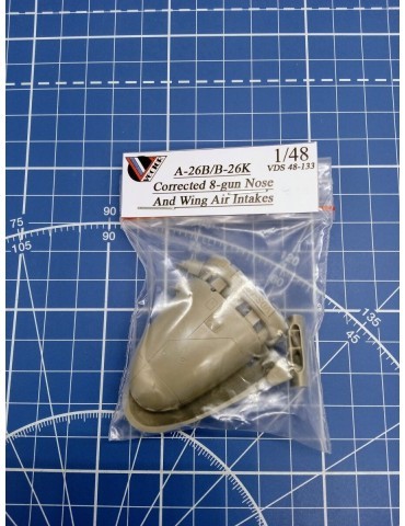 Vector VDS48-133 A-26B/B-26K 8-пулеметный нос и заборники 1/48