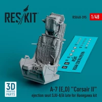 Reskit U48395 A-7 E, D Corsair II eject. seat SJU-8/A late 1/48