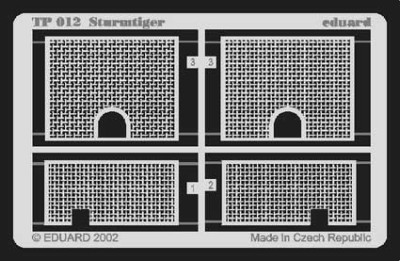 Eduard TP012 Sturmtiger TAM