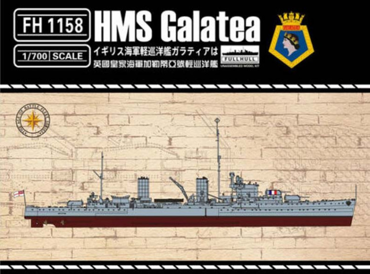 Flyhawk FH1158 HMS Cruiser Galatea 1/700