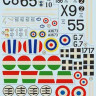 Print Scale 72-138 Potez 63 Wet decal 1/72