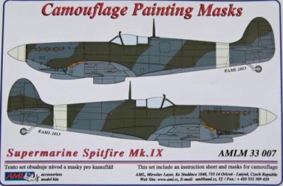 AML AMLM33007 Маска камуфляж Supermarine Spitfire Mk.IX 1/32