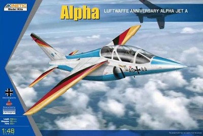 Kinetic K48087 Alpha Jet Luftwaffe 1/48