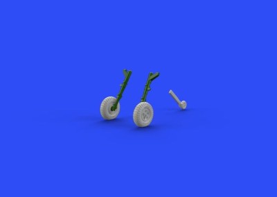 Eduard 672107 Spitfire Mk.IX wheels 5 spoke, w/pattern 1/72