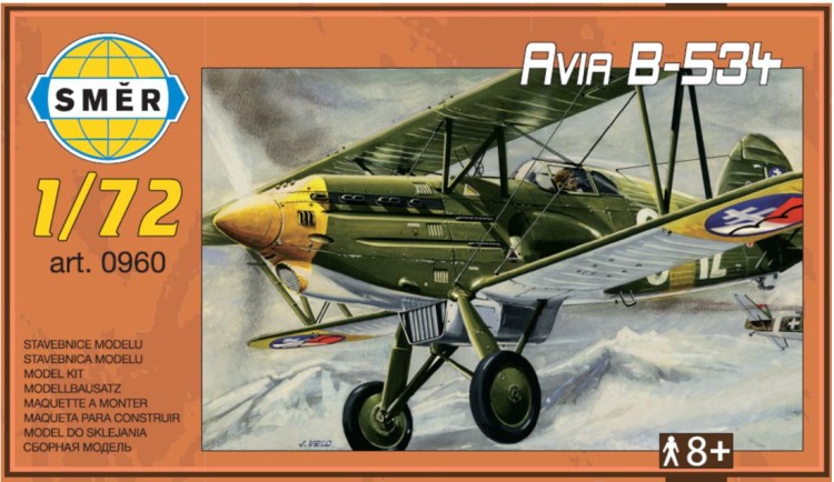 Smer 960 Avia B-534 (3x camo) 1/72