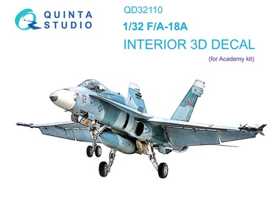 Quinta studio QD32110 F/A-18A (Academy) 1/32