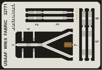 Eduard 32771 Seatbelts USAAF WWII FABRIC