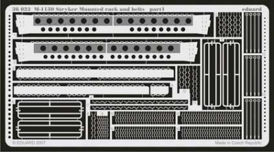 Eduard 36023 M-1130 Mounted rack and belts AFV