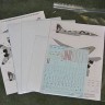 Foxbot Decals FBOT32014A Mikoyan MiG-29UB, Ukranian Air Forces, digital camouflage (decals with masks) Trumpeter, Revell kits 1/32