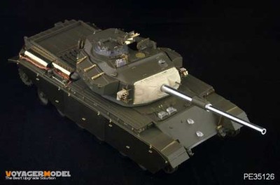 Voyager Model PE35126 Photo Etched set for Centurion MK5/2 6 105mm/with skirts (For AFV35122) 1/35