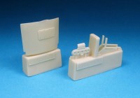 Barracuda Studios BCR48082 (Ltd) Lockheed F-104 Starfighter drag chute housing (designed to be used with Hasegawa kits)[F-104C/F-104DJ/F-104G/F-104J/F-104S] 1/48
