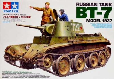 Tamiya 35327 Советский танк БТ-7 (выпуск 1937 г) 1/35