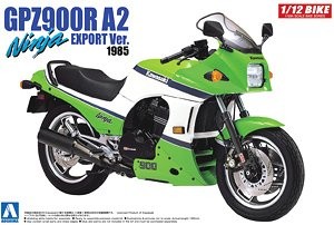 Aoshima 053973 Kawasaki GPZ900R Ninja Type-A2 1:12