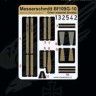 HGW 132542 Seatbelts Messerschmitt Bf 109G-10 (Orlon) 1/32