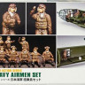 Hasegawa 35116 Авиационный персонал JAPANESE NAVY AIRMEN SET (HASEGAWA) 1/72