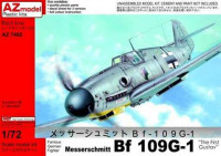 AZ Model 74065 Messerschmitt Bf 109G-1 The First Gustav 1/72