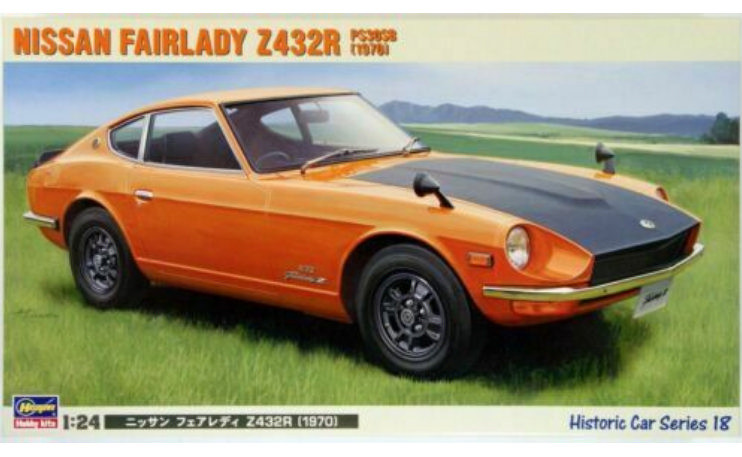 Hasegawa 21118 Nissan Fairlady Z432R 1/24