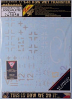 HGW 248068 Decals Fw 190D-9 'BODENPLATTE' (EDU) 1/48