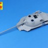Aber 35L179 Armament for Soviet JS-7 Heavy Tank (With long muzzle brake) 1x130mm, 2x14,5mm, 6x7,62mm (designed to be used with Trumpeter kits) 1/35
