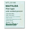 Master Club MTL-35186 Tracks for Matilda Flat type with welded grouser 1/35