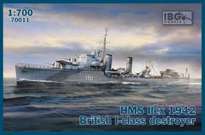 IBG Models 70011 1/700 HMS Ilex 1942 British I-class destroyer