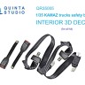 Quinta Studio QR35005 Комплект ремней безопасности на семейство Камских грузовиков (Для всех моделей) 1/35