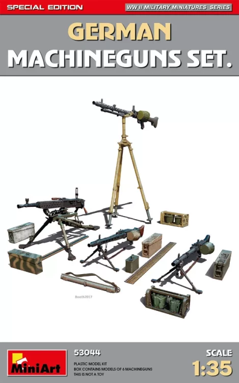 Miniart 53044 German Machineguns Set, Special Edition 1/35