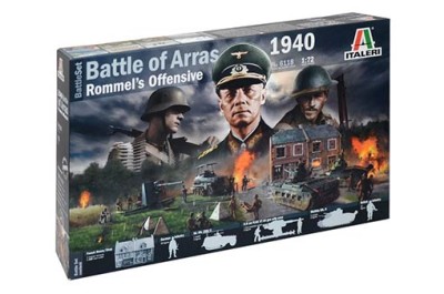 Italeri 06118 Миниатюра WWII : 1940 BATTLE OF ARRAS - ROMMEL0S OFFENSIVE - BATTLE SET 1/72