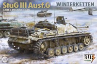 Takom 8010 StuG III Ausf G ранняя на зимних траках 1/35