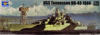 Trumpeter 05782 Американский Линкор USS Tennesse BB-43 1944г. 1/700