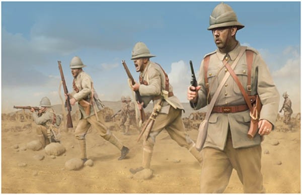 Strelets STRM123 Imperial British Camel Corps Dismounted 1/72