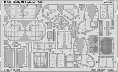 Eduard 48959 Firefly Mk.I exterior 1/48