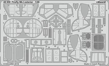 Eduard 48959 Firefly Mk.I exterior 1/48