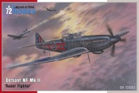 Special Hobby SH72503 Defiant NF Mk.II 'Radar Fighter' (3x camo) 1/72