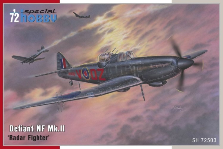 Special Hobby S72503 Defiant NF Mk.II 'Radar Fighter' (3x camo) 1/72