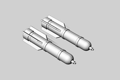 Brengun BRL48148 M26 flare - 2 pcs. (resin set) 1/48